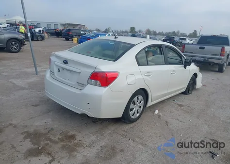 2014 Subaru Impreza 2.0I from USA, damaged, VIN JF1GJAA6XEH014619